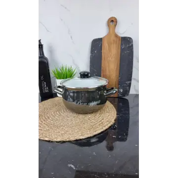 2234 A Кастрюля глубокая 3,1л d-18см Bon appetit черная ᐉ 2234 A-3,1 - - класная цена в ProPosud 2