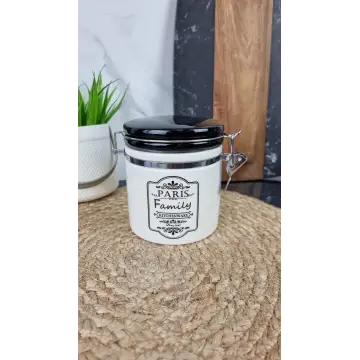 ZF 1376 PF Банка керам. с замком 500мл Париж ᐉ ZF 1376 PF - - класная цена в ProPosud