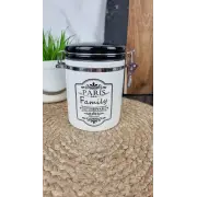 ZF 6263 PF Банка керам. с замком 680мл Париж ᐉ ZF 6263 PF - - класная цена в ProPosud