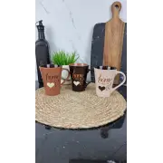 KW 118 Кухоль порцеляновий 300мл Кава MIX (по 6шт в уп) ᐉ KW 118 - - класна ціна в ProPosud