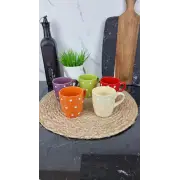 ZS 17 MIX Чашка фарфоровая 185/200мл (по 12шт в уп)