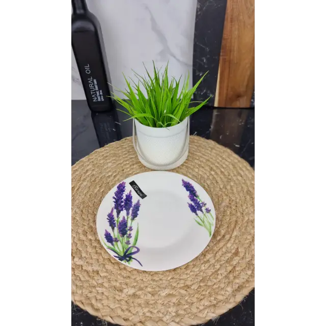 Лаванда Тарелка мелкая №7 d-17,5см 17-062 ᐉ 17-062 - - класная цена в ProPosud