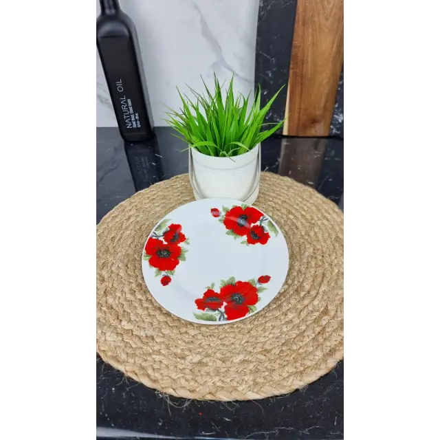 Маки Тарелка мелкая №7 d-17,5см 8866/3110 ᐉ 8866/3110 - - класная цена в ProPosud