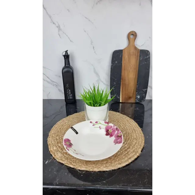 Орхидея Тарелка глубокая №8 d-20см 3663 ᐉ 3663 # - - класная цена в ProPosud