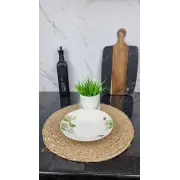 Роза белая Тарелка глубокая №8 d-20см 18-031 C ᐉ 18-031 C - - класная цена в ProPosud