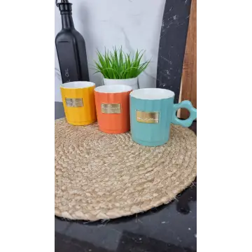 869 Чашка фарфоровая 400 мл  «Love» (цветная коробка)