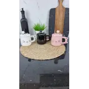 3757 Чашка фарфоровая 400 мл с крышкой «Cat» (цветная коробка)