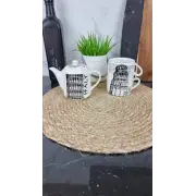 40 Набор 3-пр.: 2 чашки 240 мл + заварник 450 мл «City»