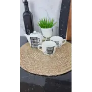 40 Набор 3-пр.: 2 чашки 240 мл + заварник 450 мл «City»