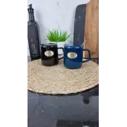 1146 Чашка фарфоровая 420 мл с крышкой «Fashion» (цветная коробка)