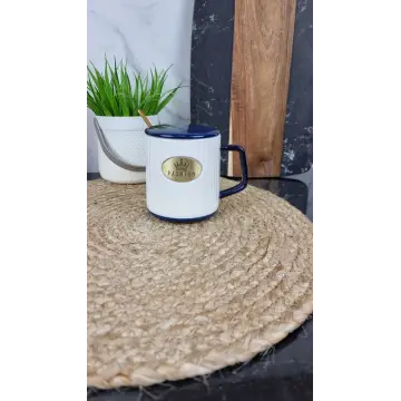 1147 Кухоль порцеляновий 420мл з кришкою Fashion White кол.кор.