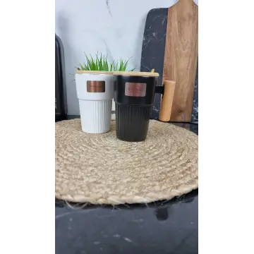 1581-5 Чашка фарфоровая 400 мл с крышкой 2