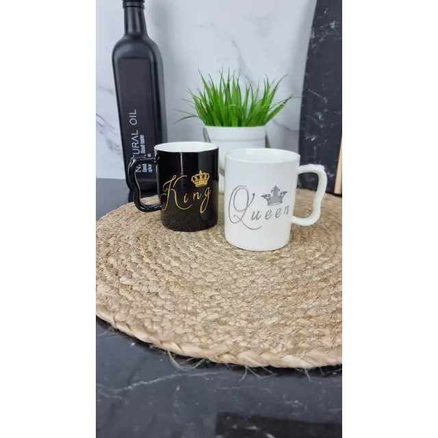 445-14 Набор фарфоровых чашек 2-пр. 300 мл «Love»