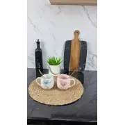 209 Набор фарфоровых чашек 2-пр. 350 мл (подарочная упаковка)