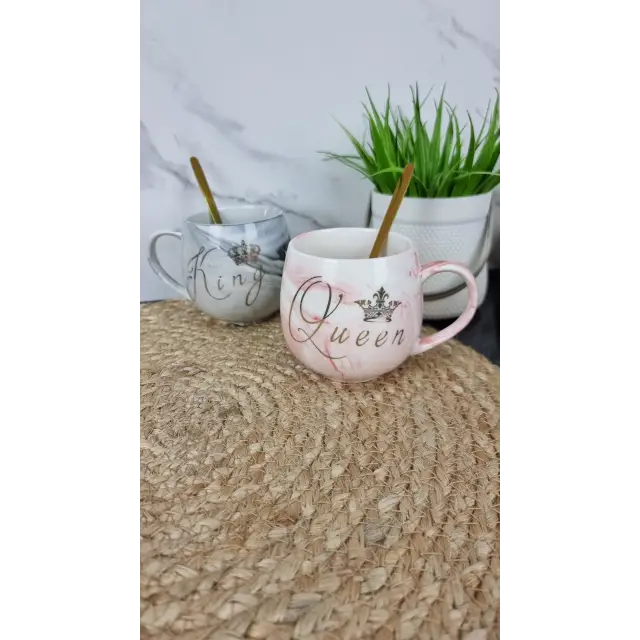 206 Набор фарфоровых чашек 2-пр. 350 мл (подарочная упаковка)