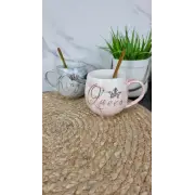 206 Набор фарфоровых чашек 2-пр. 350 мл (подарочная упаковка)