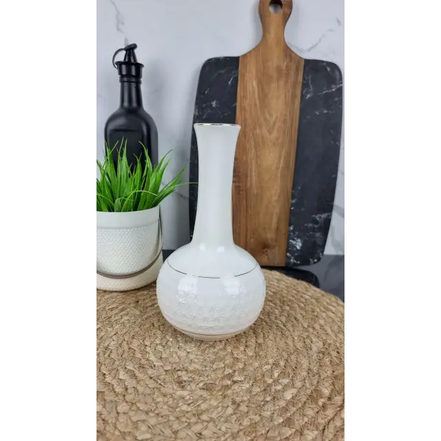 0041-A Ваза порцелянова біла ᐉ 0041-A - - класна ціна в ProPosud