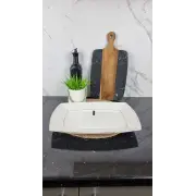 222739-A Блюдо прямоуголь. 39см фарфор. белое