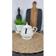 LTSL-S0112-A Сахарница 500мл с ручками фарфор Волна ᐉ LTSL-S0112-A - - класная цена в ProPosud