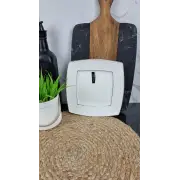 222820-A Тарілка мілка 8" порцел. квадрат біла ᐉ 222820-A - - класная цена в ProPosud