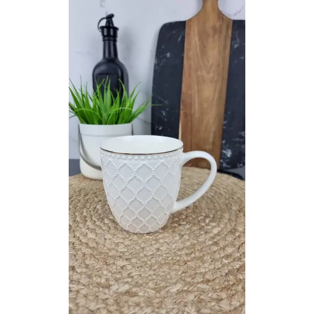 Pearl Чашка 400мл порцел. білий Перлина ᐉ Pearl - - класна ціна в ProPosud