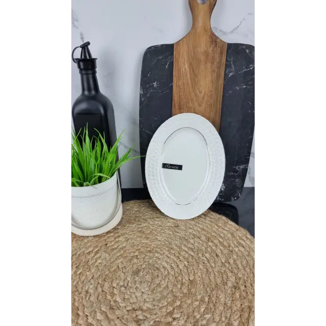 223121-A Блюдо овальне 20см порцел. біле ᐉ 223121-A - - класная цена в ProPosud