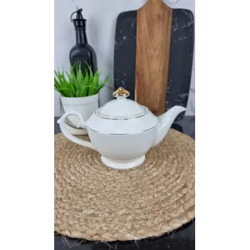 405313-A Заварник 850мл порцел. білий ᐉ 405313-A - - класная цена в ProPosud