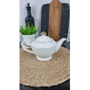 405313-A Заварник 850мл порцел. білий ᐉ 405313-A - - класная цена в ProPosud