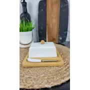 PJ02054 Масленка с ножом ᐉ PJ02054 - - класная цена в ProPosud