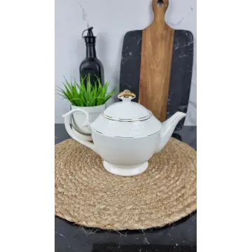 405316-A Заварник 1100мл порцел. білий ᐉ 405316-A - - класная цена в ProPosud