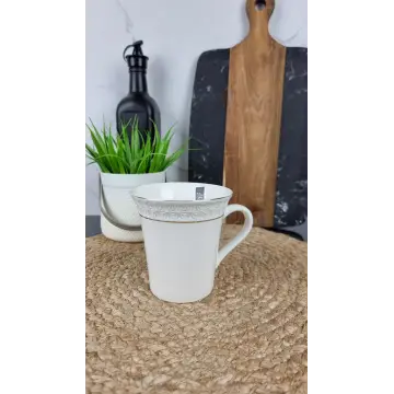 557412-A Кухоль 340мл круглий порцел. білий ᐉ 557412-A - - класная цена в ProPosud