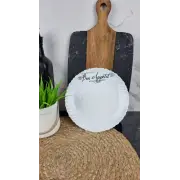 Bon Appetit Тарілка мілка №8,5 склокераміка Хвилястий край O30085CE (по 6шт в уп)