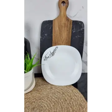 Bon Appetit Тарелка мелкая квадратная №8,5 стеклокерамика O31085 (по 6шт в уп)