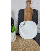 Bon Appetit Тарілка мілка квадратна №8,5 склокераміка O31085 (по 6шт в уп)