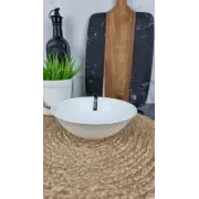 Crystal Салатник 7" d-18см порцел. білий Кристал