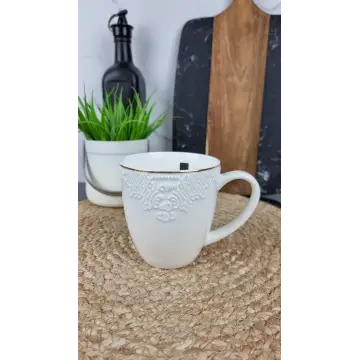 Harmony Чашка 400мл фарфор. белая Гармония