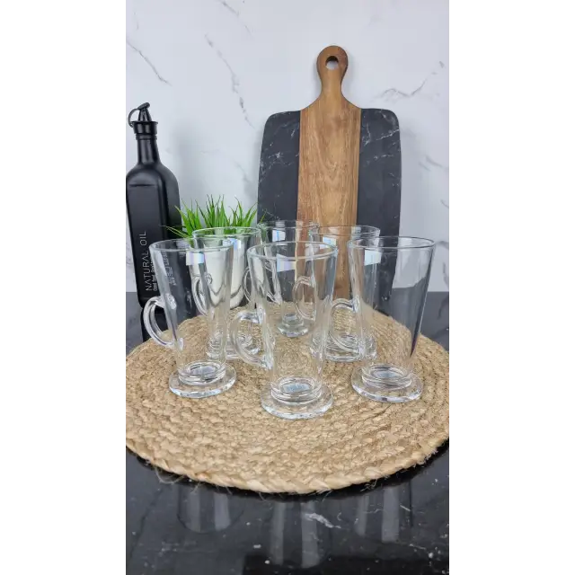 BMZ21910-1 Набір чашок для лате 6*280мл ᐉ BMZ21910-1 - - класна ціна в ProPosud