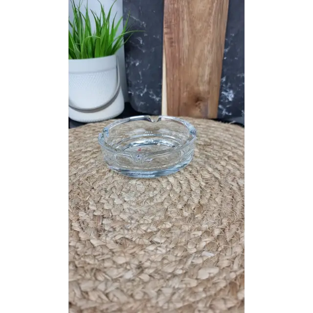 YG8019 Пепельница круглая стекло