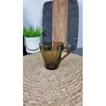 Чашка 280мл дымчатое стекло Grecia ᐉ - - класная цена в ProPosud