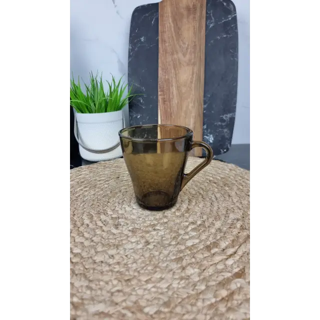 Кухоль 280мл димчате скло Grecia ᐉ - - класна ціна в ProPosud