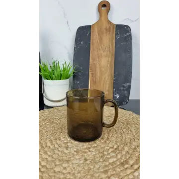 Чашка 320мл дымчатое стекло Herbata ᐉ - - класная цена в ProPosud