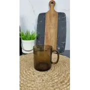 Чашка 320мл дымчатое стекло Herbata ᐉ - - класная цена в ProPosud