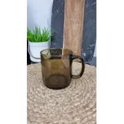 Чашка 400мл димчате скло Herbata XL ᐉ - - класна ціна в ProPosud