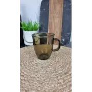 Чашка 400мл дымчатое стекло Orzo ᐉ - - класная цена в ProPosud