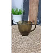 Чашка 220мл димчате скло Quadra ᐉ - - класна ціна в ProPosud