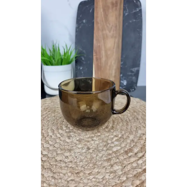 Чашка 500мл дымчатое стекло Boss ᐉ - - класная цена в ProPosud