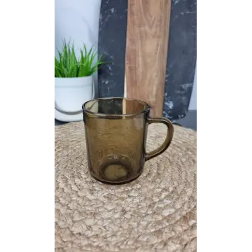 Чашка 250мл дымчатое стекло Chayna ᐉ - - класная цена в ProPosud