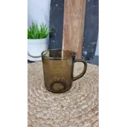 Чашка 250мл дымчатое стекло Chayna ᐉ - - класная цена в ProPosud