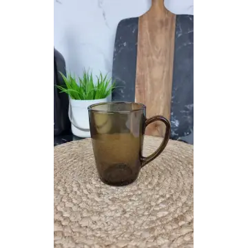 Чашка 330мл дымчатое стекло White Coffe ᐉ - - класная цена в ProPosud