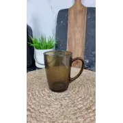 Чашка 330мл димчате скло White Coffe ᐉ - - класна ціна в ProPosud